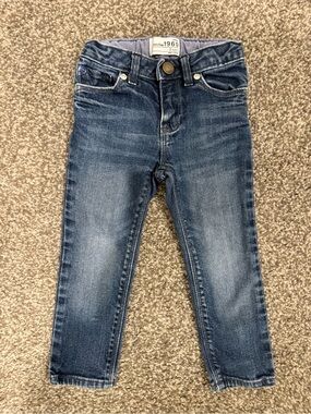 GAP Toddler Dark Blue Wash Denim Jeans